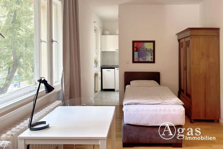 1-Zimmer-Wohnung im begehrten Bayerischen Viertel - Ideal für Eigennutzer &amp; Kapitalanleger – Schlafbereich