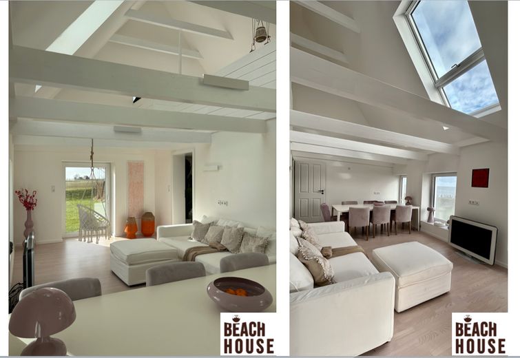 TAO BEACH HOUSE - der Logenplatz am Meer – Wohnzimmer mit Meerblick