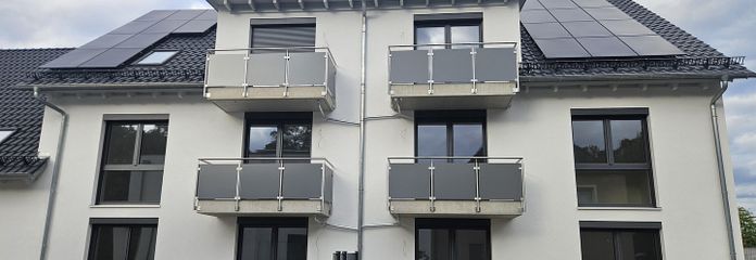First occupancy townhouse in the new 8-family building according to KFW 40 standard – Aussenbild