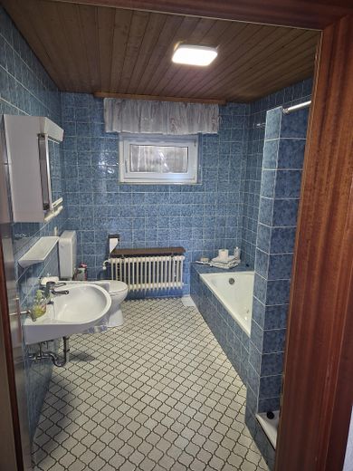 Einfamilienhaus mit Einliegerwohnung, Wintergarten, Garage und Gartenparadies auf 708 m2 – Bad EG