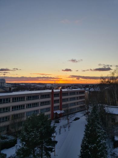 Blick aus dem Schlafzimmer