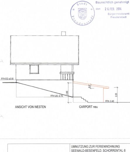 Ferienhaus Ansicht 1