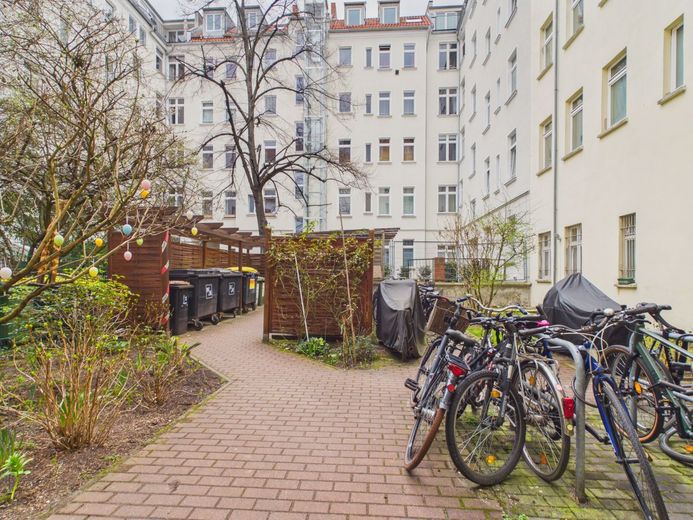 Wohnen in Friedrichshain – Innenhof