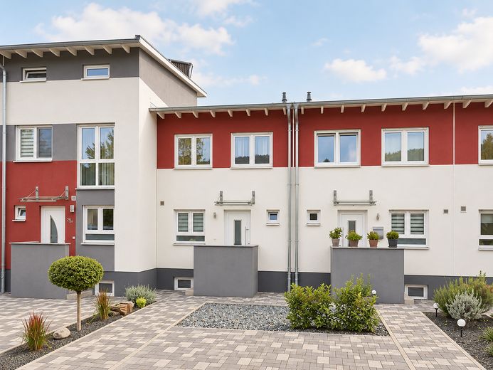 Modernes Reihenmittelhaus mit Garten & Vollkeller – gepflegt und sofort bezugsfrei – Ansicht - Strasse