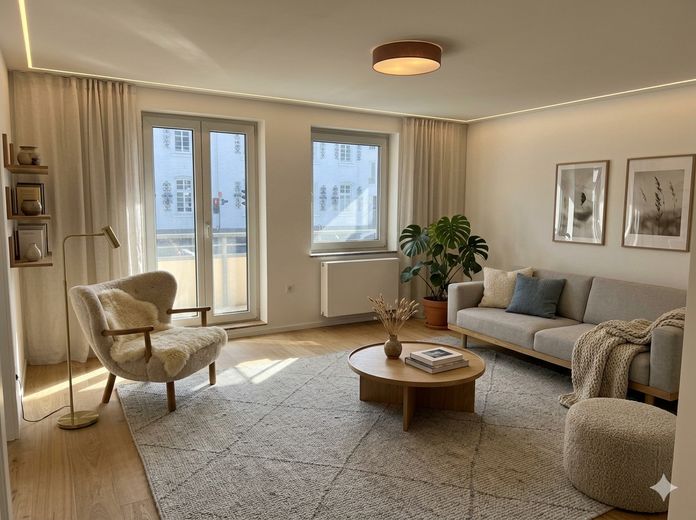 Wohnzimmer Visualisierung