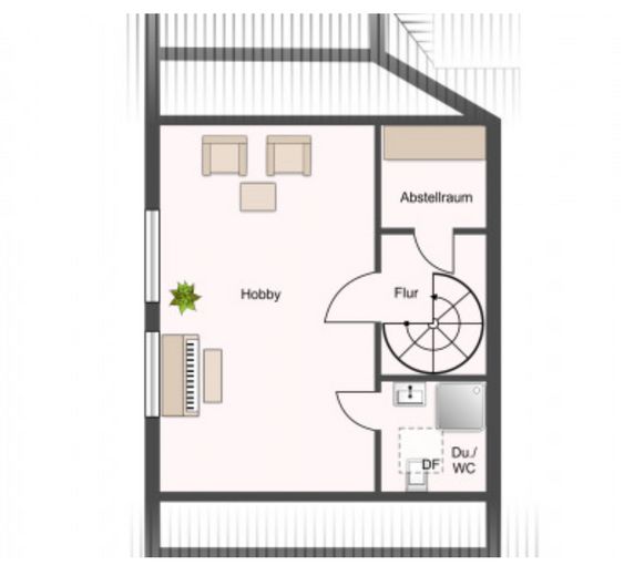 Schlafen nicht maßstabsgetreu 