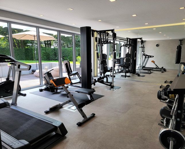 Professioneller Fitnessraum