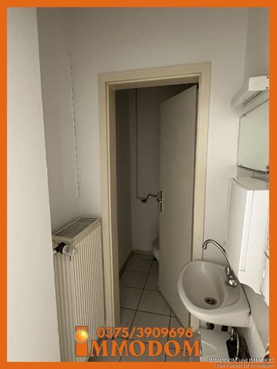 Große Ladenfläche in Zwickaus 1A-Fußgängerzone - etabliertes Umfeld, starke Nachbarschaft – Personaltoilette