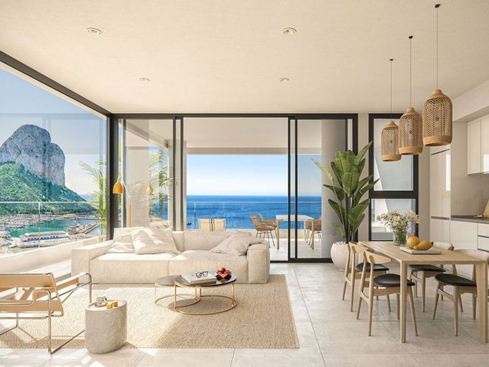 Fantastische Wohnungen mit 3 Schlafzimmern, 2 Badezimmern, Klimaanlage, Tiefgaragenstellplatz, Gemeinschaftspool und Meerblick – Foto 1