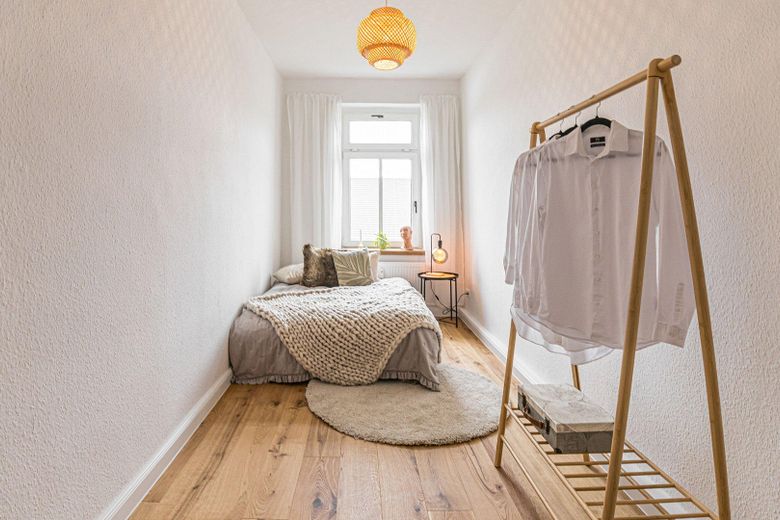 *Erstbezug nach Modernisierung: 2-R Altbau-Wohnung im Leipziger Norden | WG geeignet* – Schlafzimmer