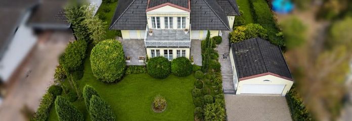 Stilvolles Einfamilienhaus mit italienischem Flair in ruhiger Sackgasse – mit Doppelgarage