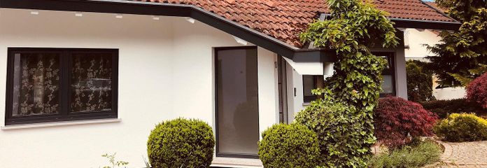 Blick von der Garage