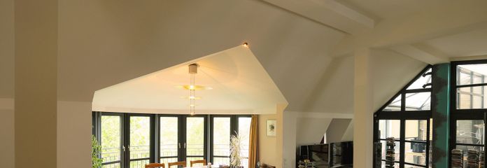 Essplatz mit Seeblick