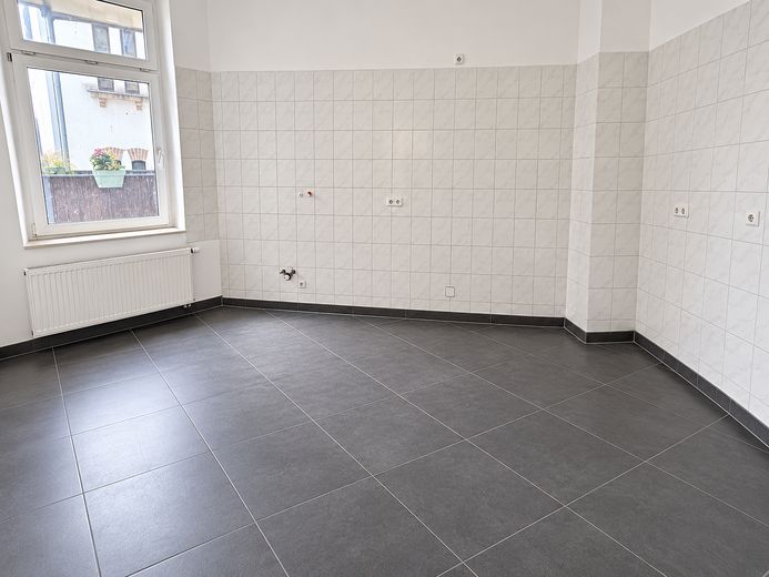 Renovierte 3-Raum-Wohnung in Leipzig – Zweinaundorfer Straße im 1.OG – Küche