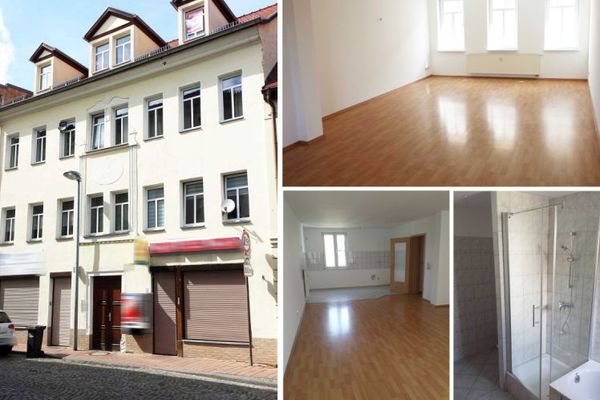 Luminoso appartamento di 3 locali con cucina abitabile aperta, 2 ripostigli separati, bagno finestrato con vasca e doccia