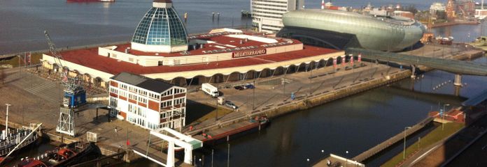 Columbus Center Bremerhaven yatırım amaçlı gayrimenkul – Weserblick