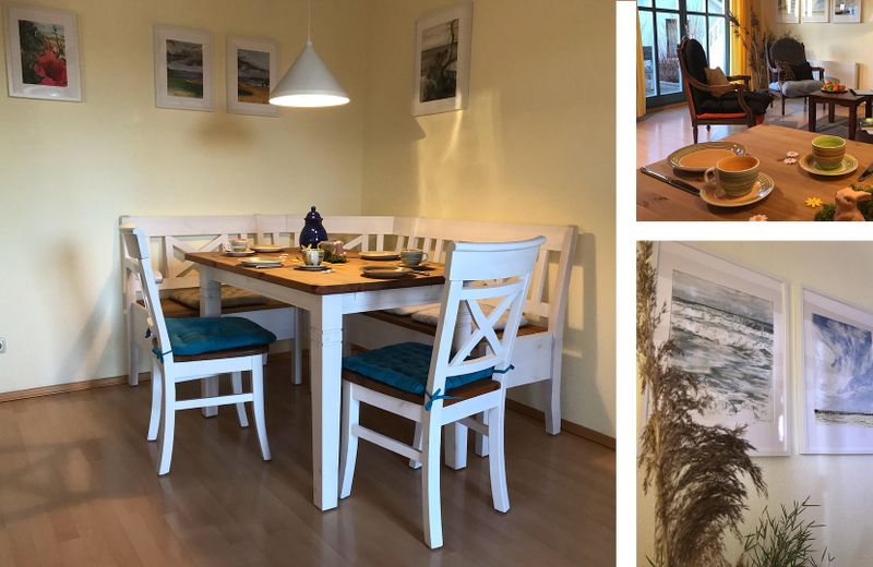 Ferieninvestment + Lebensperspektive + Land auf Rügen – Essbereich Haus Backbord