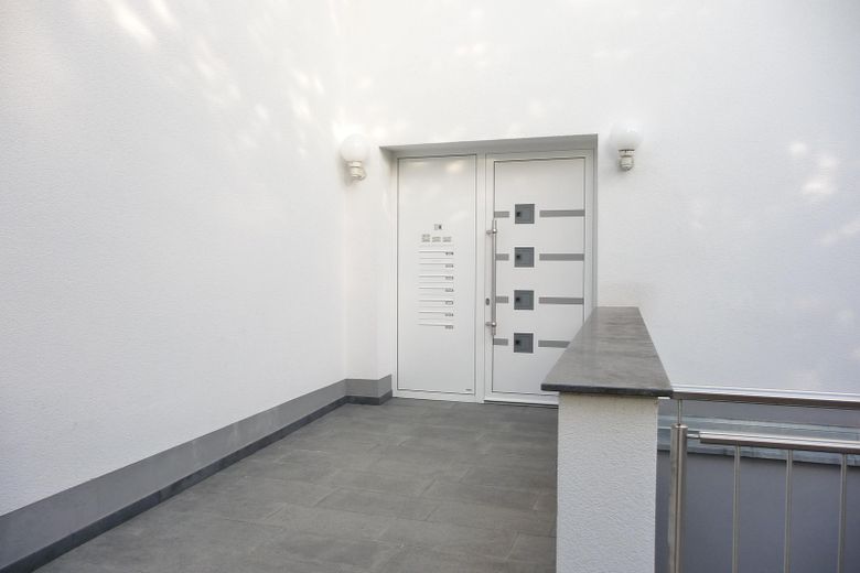 Eingang zum Haus