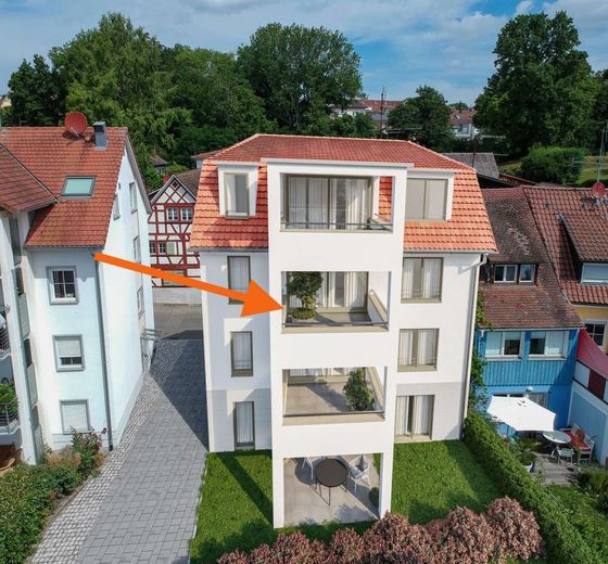 Hier befindet sich die Wohnung