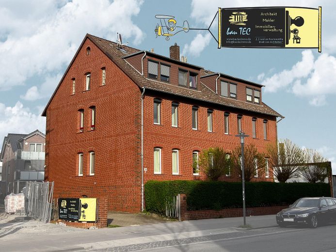 Moderne 2 Zimmer im kernsanierten Altbau – Außenansicht