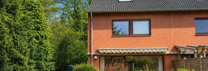 Raumwunder in ruhiger Sackgasse, Reihenhaus, Endreihenhaus – Rückseite-Gartensicht