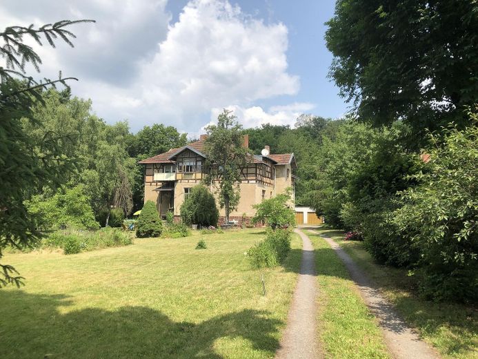 Idyllische Villa/Mehrfamilienhaus in grünem Erholungsort (Harz) - mit Ausbau-/Investmentpotential – Villa & mit großem Garten