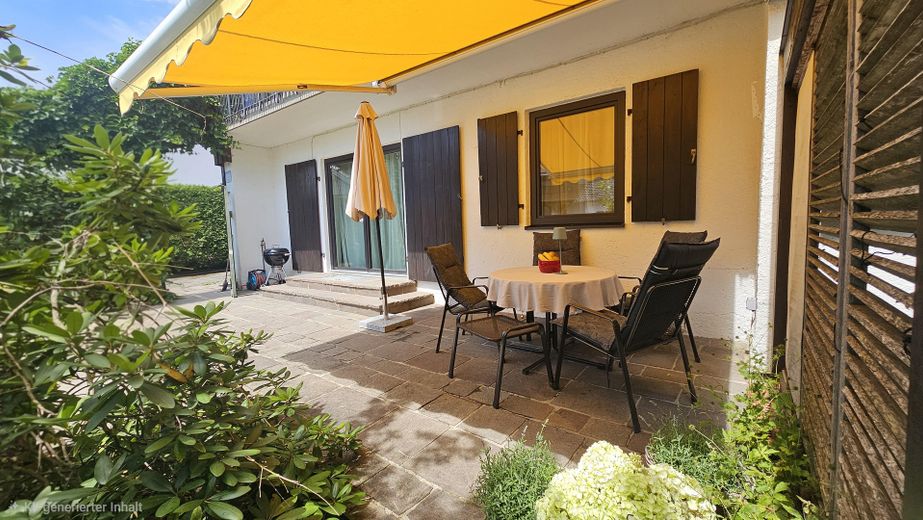 Abitare con tranquillità e stile tra Monaco e le montagne - completamente arredato – Terrasse