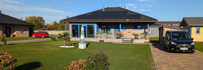EFH Holzhaus massiv biologisch gesund