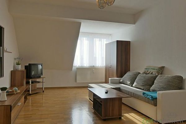 (EF0564_M) Gera: Ronneburg, geräumige möblierte 1-Zimmer-Wohnung mit Wohnküche, WLAN inklusive