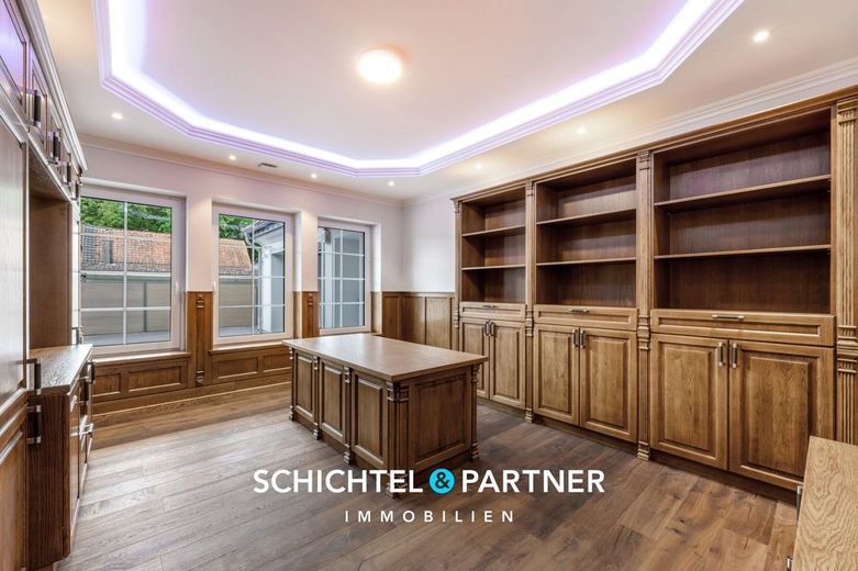 Baden | Herausragende Luxusvilla am Weserhang mit Wellness-Landschaft – S&amp;P | Arbeitszimmer