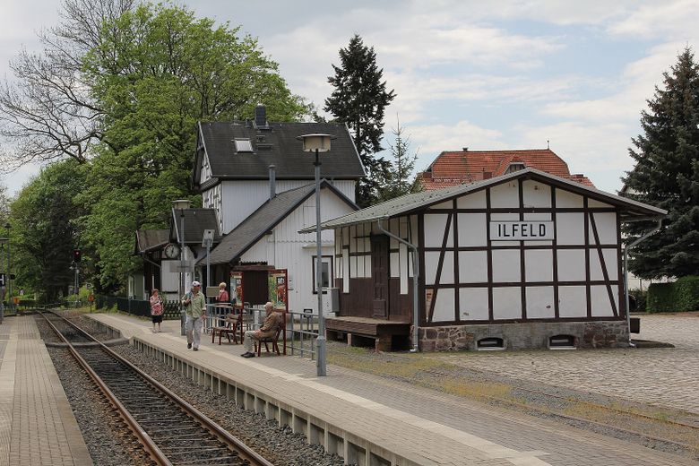 Idyllische Villa/Mehrfamilienhaus in grünem Erholungsort (Harz) - mit Ausbau-/Investmentpotential – Bhf. Harz-Ilfeld-Nordhausen