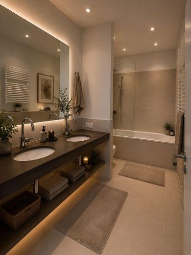 Provisionsfrei: Außergewöhnliche Dachgeschosswohnung mit Blick über Berlin und toller Dach-Terrasse – Bad 2 en suite KI