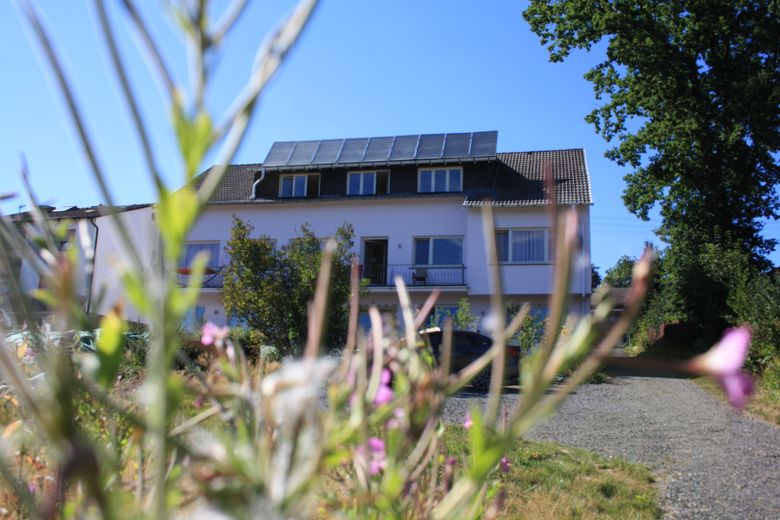 Gartenansicht mit thermischer 