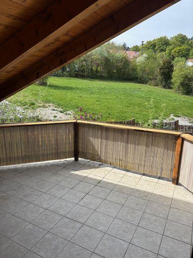 Blick von Balkon
