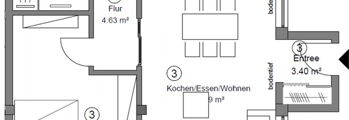 Grundriss - Whg 3