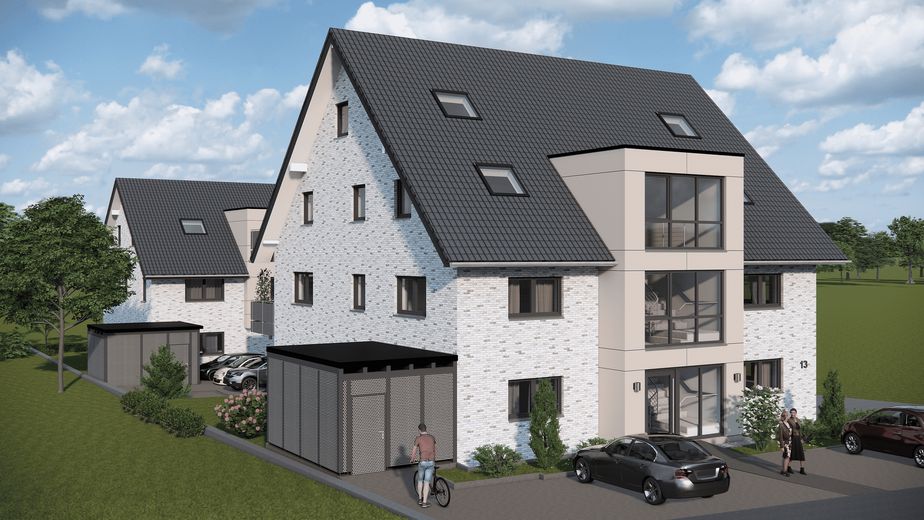 Ihr neues Zuhause mit Blick auf den Hermann – Visualisierung 1