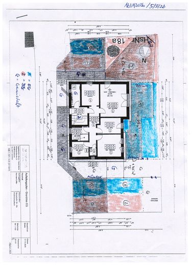 3,5 Zimmer DG- ETW im neuw. 2-FH, 91220 Schnaittach  EB 11/23 incl. Gartenanteil/Garage uvm. – Aufteilung