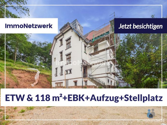 **außergewöhnliche, sanierte Jugendstilwohnung mit Aufzug &amp; Stellplatz in historischer Villa** – Titelbild (73)