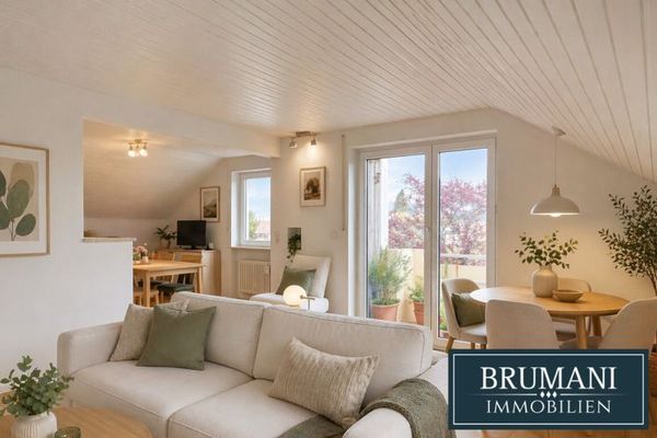 BRUMANI | Attraktive 3-Zimmer-Wohnung mit Homeoffice, Balkon und zwei Stellplätzen in Freiburg