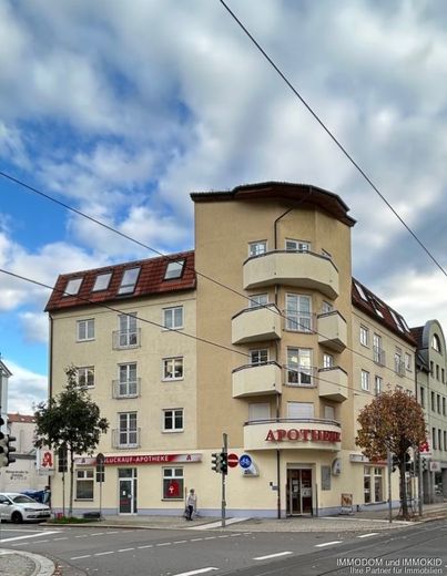 3-Zimmer-Wohnung mit Personenaufzug in Zwickau zu vermieten! – Hausansicht