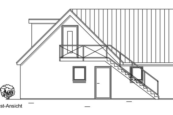 RESERVIERT! KfW-55-Neubau in Husum: 2-Zimmer-Wohnung mit Südterrasse