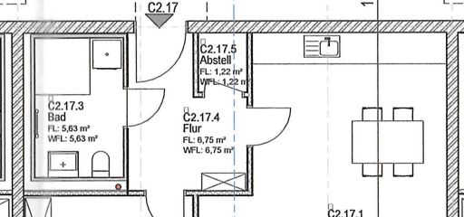 Wohnung 17 1.OG Haus 1c