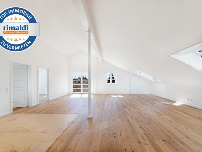 Loftartige Neubau-DG-Wohnung auf dem Dorf – Photo 1