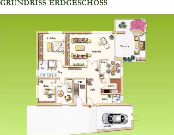 Grundriss Ergeschoss