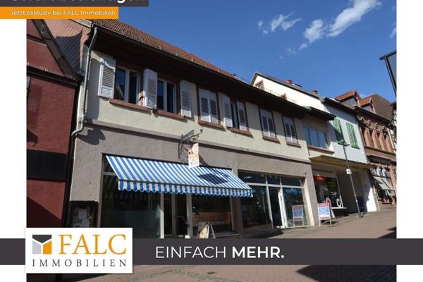 Attività commerciali e abitazioni sotto lo stesso tetto / posizione eccellente nel centro di Wiesloch