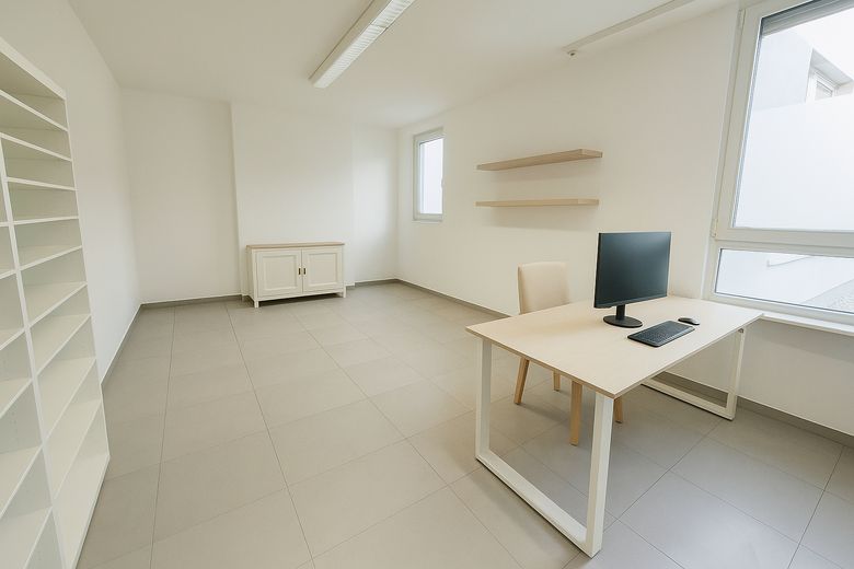 Büro hinten