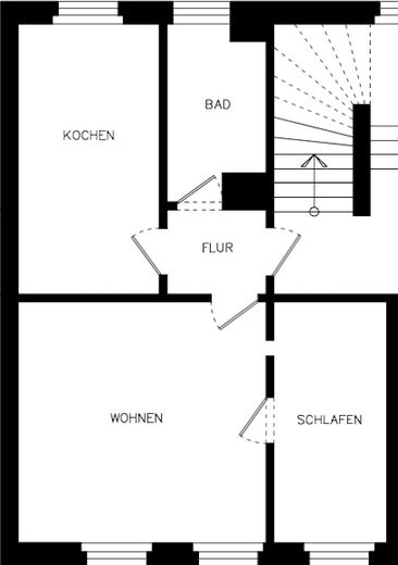 Ekskluzywny apartament w stylu retro! All-inclusive z kuchnią, Wi-Fi i pełnym wyposażeniem! – Grundriss