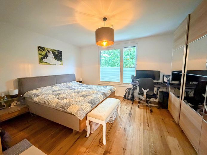 Casa familiare del 2021 a Bellenberg, Neu-Ulm | 5 locali | Giardino | Garage | senza provvigione – Schlafzimmer OG