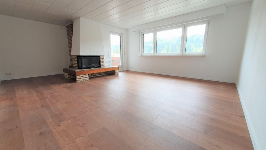 Wohnbereich mit Kamin