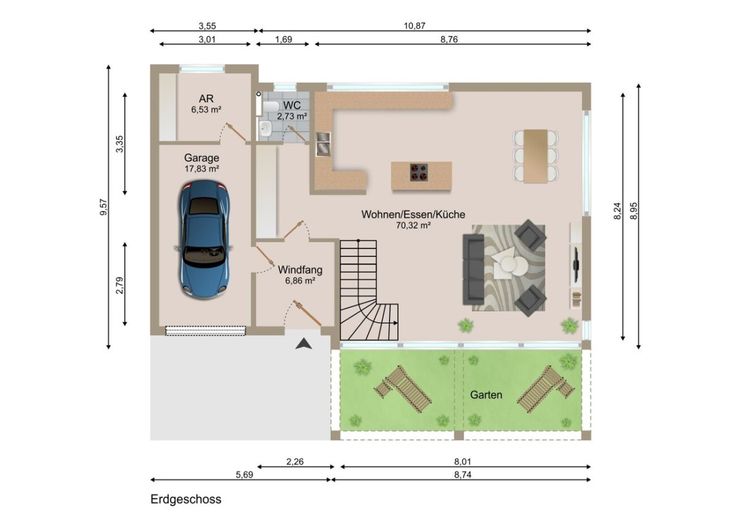 Architekten-Einfamilienhaus der Extraklasse - Wohnen auf gehobenem Niveau – Bild 20